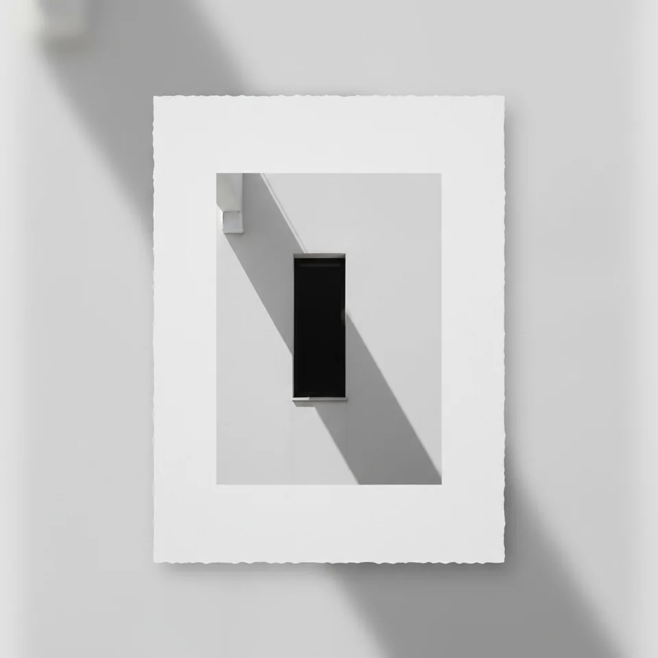 Quiet Facade — complete unframed photographic print
