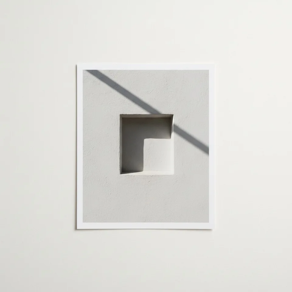 Window and Shadow — complete unframed photographic poster
